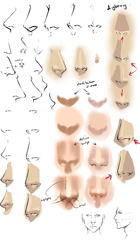 48 How To Draw Anime Boy Nose Images. . Anime nose drawing